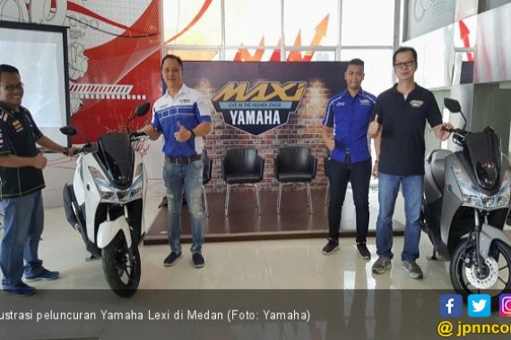 Mendarat di Medan, Yamaha Lexi: Horas! - JPNN.COM