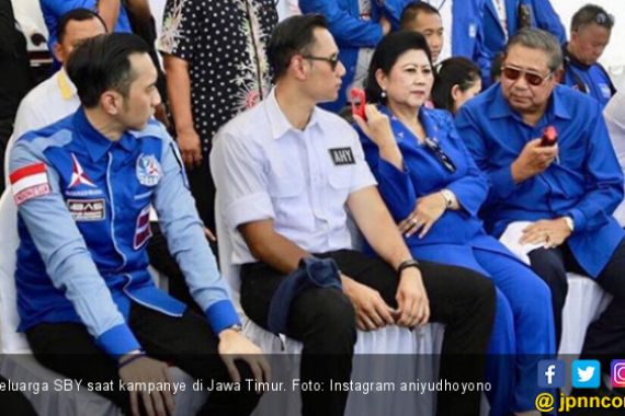 SBY - AHY ke Jatim, Demokrat: Bu Mega dan Mbak Puan Kapan? - JPNN.COM