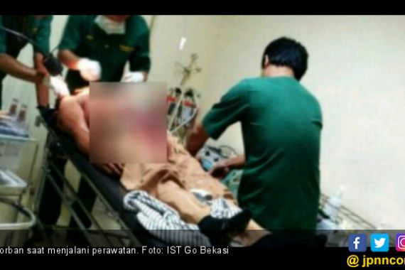 Pembacokan Satpam SMK di Kedungwaringin Bermotif Dendam? - JPNN.COM