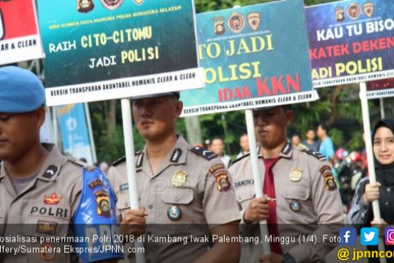 Penerimaan Anggota Polri 2018 Curang, Silakan SMS Kapolda - JPNN.COM