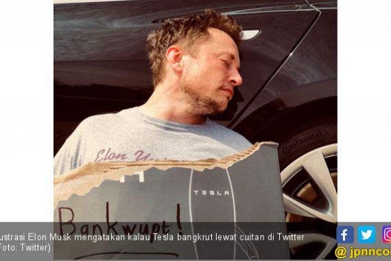 Elon Musk: Tesla Sudah Bangkrut - JPNN.COM