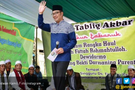 Blusukan, Ridwan Kamil Minta Doa Kepada Ulama Tasikmalaya - JPNN.COM