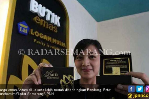 Perbandingan Harga Emas di Jakarta dan Bandung Hari Ini - JPNN.COM
