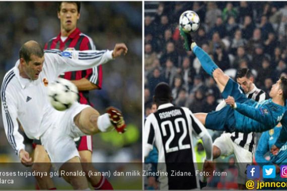 Komentari Gol Ronaldo, Zidane: Gol Saya Lebih Cantik - JPNN.COM