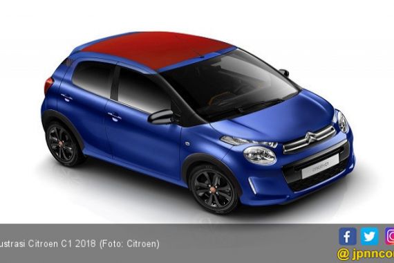 Pikat Kaum Muda, Citroen C1 Beri Pilihan 32 Warna Eksentrik - JPNN.COM