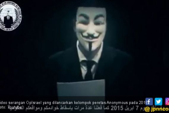 Dukung Palestina, Anonymous Serang Website Pemerintah Israel - JPNN.COM