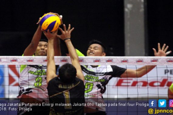 Proliga 2018: Hajar BNI Taplus, Pertamina Buka Asa ke Final - JPNN.COM