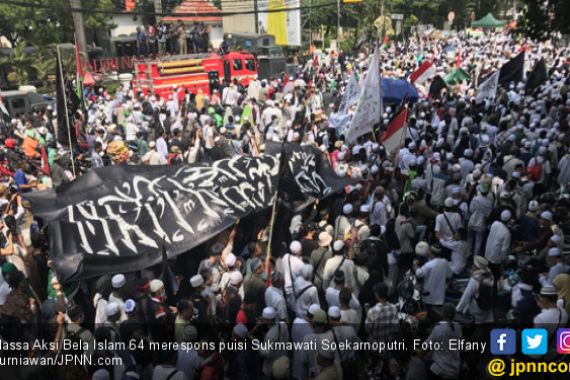 Aksi Bela Islam 64, Alumni 212: Sukmawati Harus Ditahan - JPNN.COM