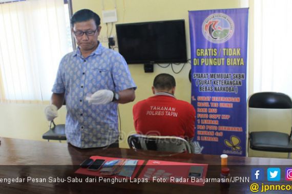 Pengedar Pesan Sabu-Sabu Kepada Penghuni Lapas - JPNN.COM