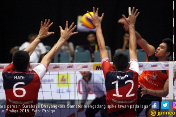 Hasil Final Four Proliga 2018, Samator Hancurkan BNI Taplus - JPNN.COM