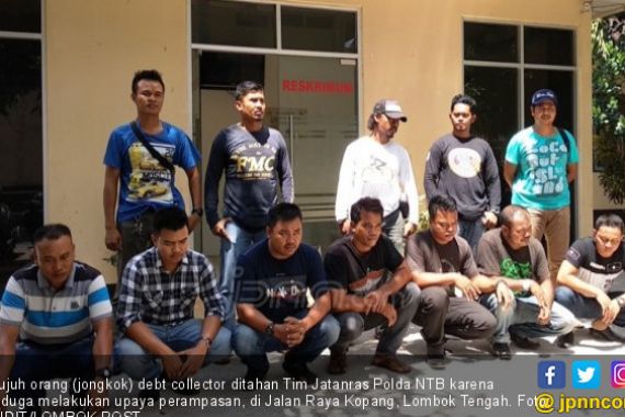 Debt Collector Tarik Paksa Mobil Dinas Polda, Jadinya Begini - JPNN.COM