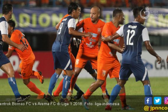 Hasil Liga I 2018: Borneo FC Menang Comeback Atas Arema FC - JPNN.COM