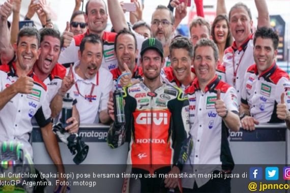 MotoGP Argentina: Crutchlow Berikan Kemenangan ke-750 Honda - JPNN.COM