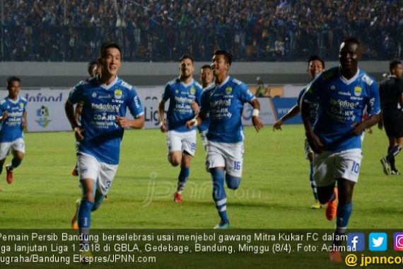 2 Persib Bandung vs Mitra Kukar 0: Mario Gomez Belum Puas - JPNN.COM