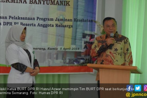 BURT DPR Pantau Pelayanan Jamkestama RS Hermina Semarang - JPNN.COM