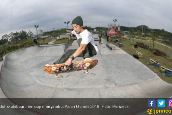 Asian Games 2018: Persiapan Skateboard Sudah 99 Persen - JPNN.COM