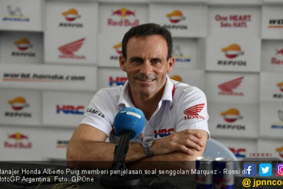 Berita Terbaru dari Honda soal Senggolan Marquez - Rossi - JPNN.COM