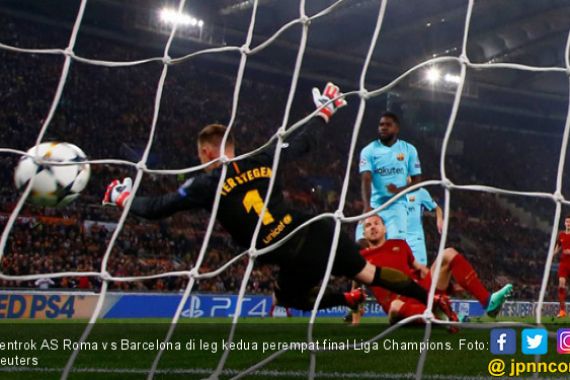 Hasil Liga Champions: AS Roma dan Liverpool ke Semifinal - JPNN.COM