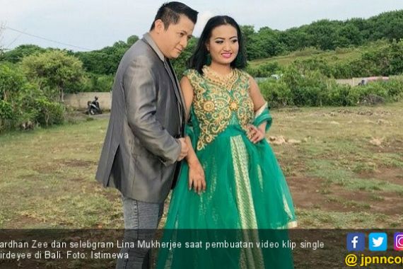 Rilis Lagu Berbahasa India, Fardhan Zee Gaet Lina Mukherjee - JPNN.COM