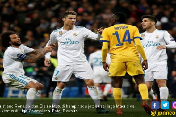 Liga Champions: Ronaldo dan Matuidi Nyaris Adu Jotos, Lihat! - JPNN.COM