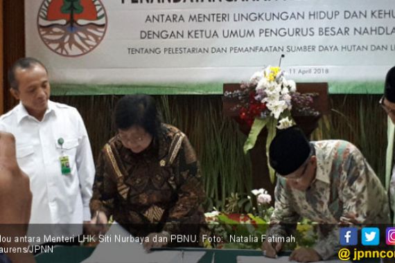 PBNU Kawal KLHK Jaga Sumberdaya Alam dan Hutan Indonesia - JPNN.COM