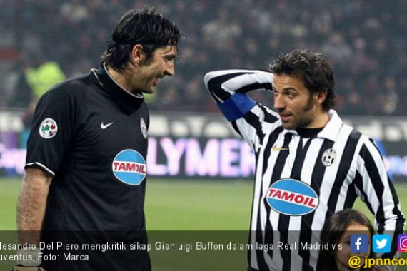 Madrid vs Juventus: Del Piero Kecewa dengan Sikap Buffon - JPNN.COM