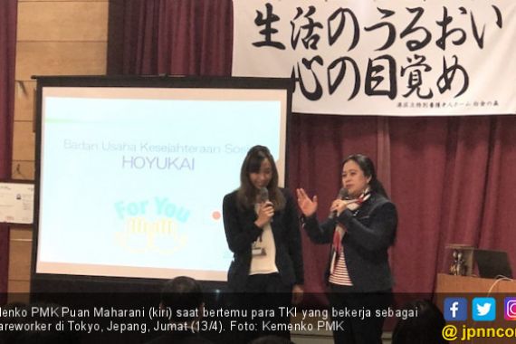 Mbak Puan Temui Para TKI Careworker di Jepang, Ini Pesannya - JPNN.COM