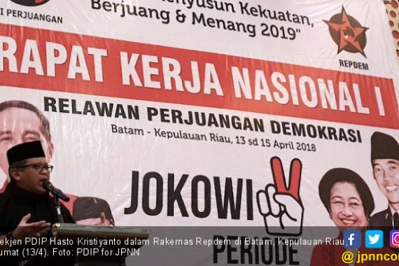 Hasto Semangati Repdem demi Ulangi Kejayaan PDIP dan Jokowi - JPNN.COM
