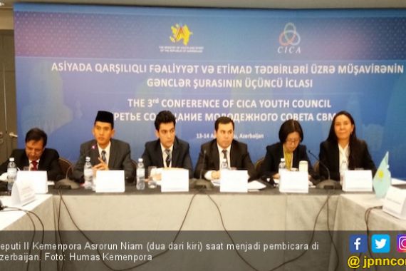 Deputi Kemenpora Bicara Tentang Kepemudaan di Azerbaijan - JPNN.COM