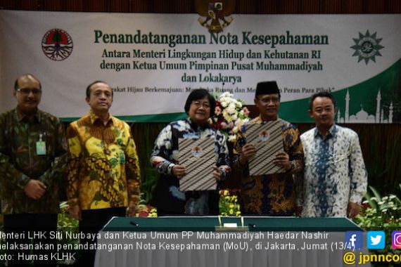 KLHK dan PP Muhammadiyah Kerja Sama Wujudkan Nawacita - JPNN.COM