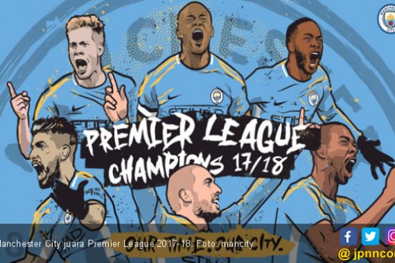 MU Keok, Manchester City Juara Premier League - JPNN.COM