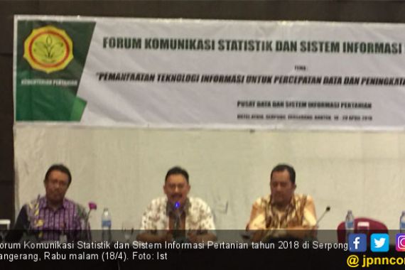 Kementan Gelar Forum Komunikasi Statistik - JPNN.COM