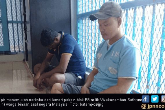 Sipir Temukan Sabu-Sabu dari Lemari Napi Warga Malaysia - JPNN.COM