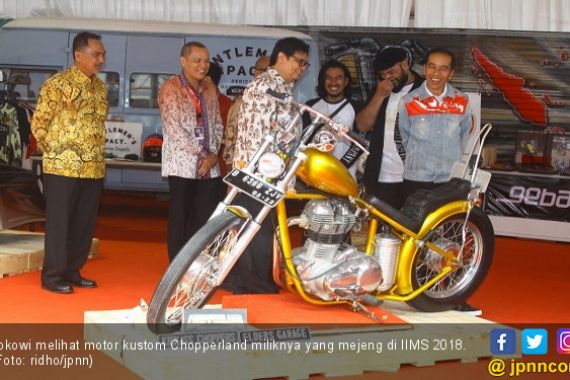 Buka IIMS, Jokowi Bicara soal Revolusi dan Industri Otomotif - JPNN.COM