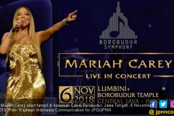 Konser di Candi Borobudur, Mariah Carey Akan Bawa 25 Musisi - JPNN.COM