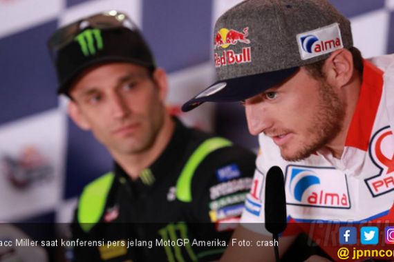 Sebut Simoncelli, Miller Bikin Konpers MotoGP Amerika Tegang - JPNN.COM