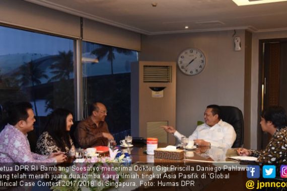 Ketua DPR Mengapresiasi Prestasi Dokter Priscilla - JPNN.COM