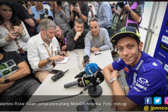 MotoGP Amerika: Rossi dan Marquez Gelar Konpers Terpisah - JPNN.COM