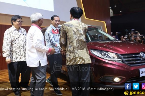 Jokowi Antar Sokonindo Rilis Aset USD 300 Juta di IIMS - JPNN.COM