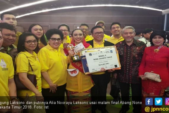 Putri Agung Laksono Masuk Tiga Besar None Jakarta Timur 2018 - JPNN.COM