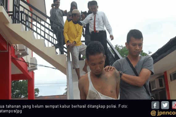 Gergaji Teralis Sel, 4 Tahanan Rutan Karimun Berhasil Kabur - JPNN.COM