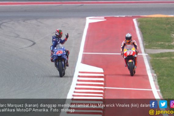 Pole tapi Kena Penalti, Marquez Start ke-4 di MotoGP Amerika - JPNN.COM