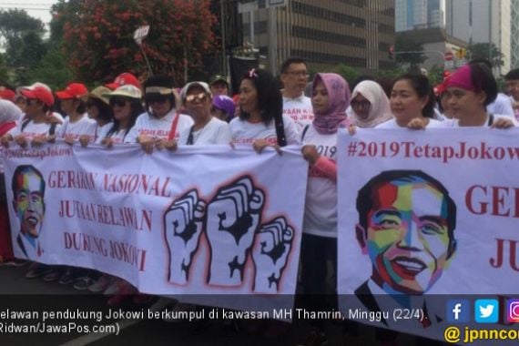 Ribuan Relawan Jokowi Lakukan Perjalanan Spiritual ke Banten - JPNN.COM