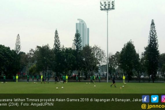 Latihan Perdana Timnas Asian Games Hanya Dihadiri 15 Pemain - JPNN.COM