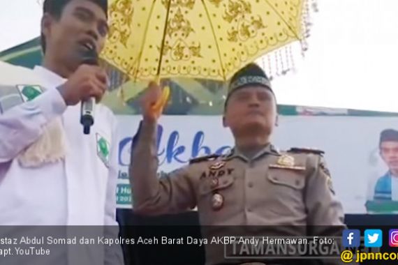 Cerita Kapolres Aceh Barat Daya dan Ustaz Abdul Somad - JPNN.COM