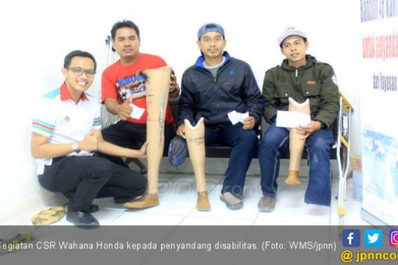Aksi Wahana Honda Mendorong Kesetaraan Bagi Kaum Disabilitas - JPNN.COM