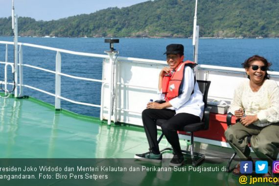 Pak Jokowi Puji Menteri Susi soal Proyek KJA Lepas Pantai - JPNN.COM