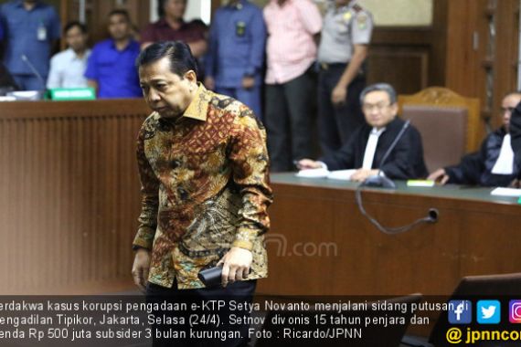 Setya Novanto Tidak Ajukan Banding? - JPNN.COM