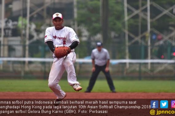 Tampil Hebat, Timnas Sofbol Indonesia Sikat Hong Kong - JPNN.COM