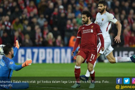 Liverpool vs AS Roma: Tujuh Gol Gila di Anfield - JPNN.COM
